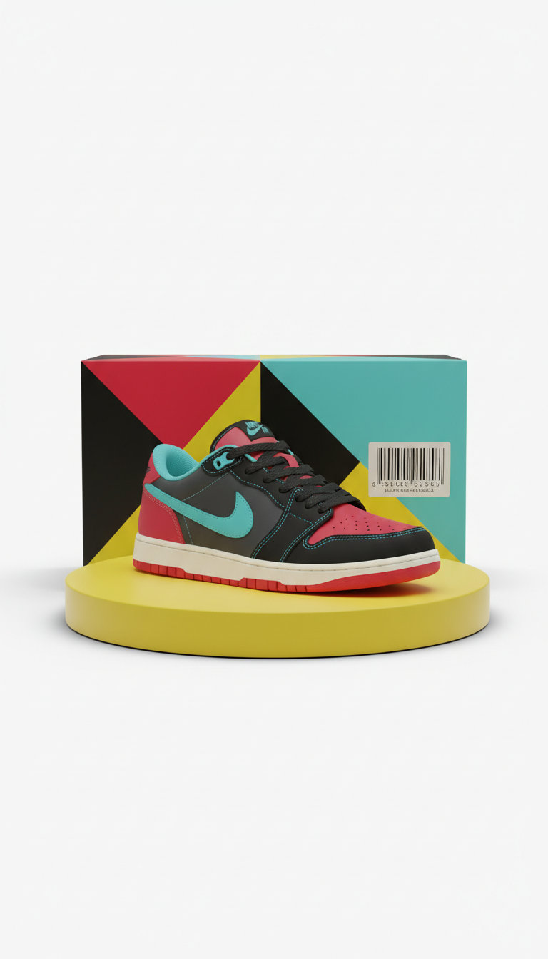 Streetwear Sneaker – Glow Sole Drop