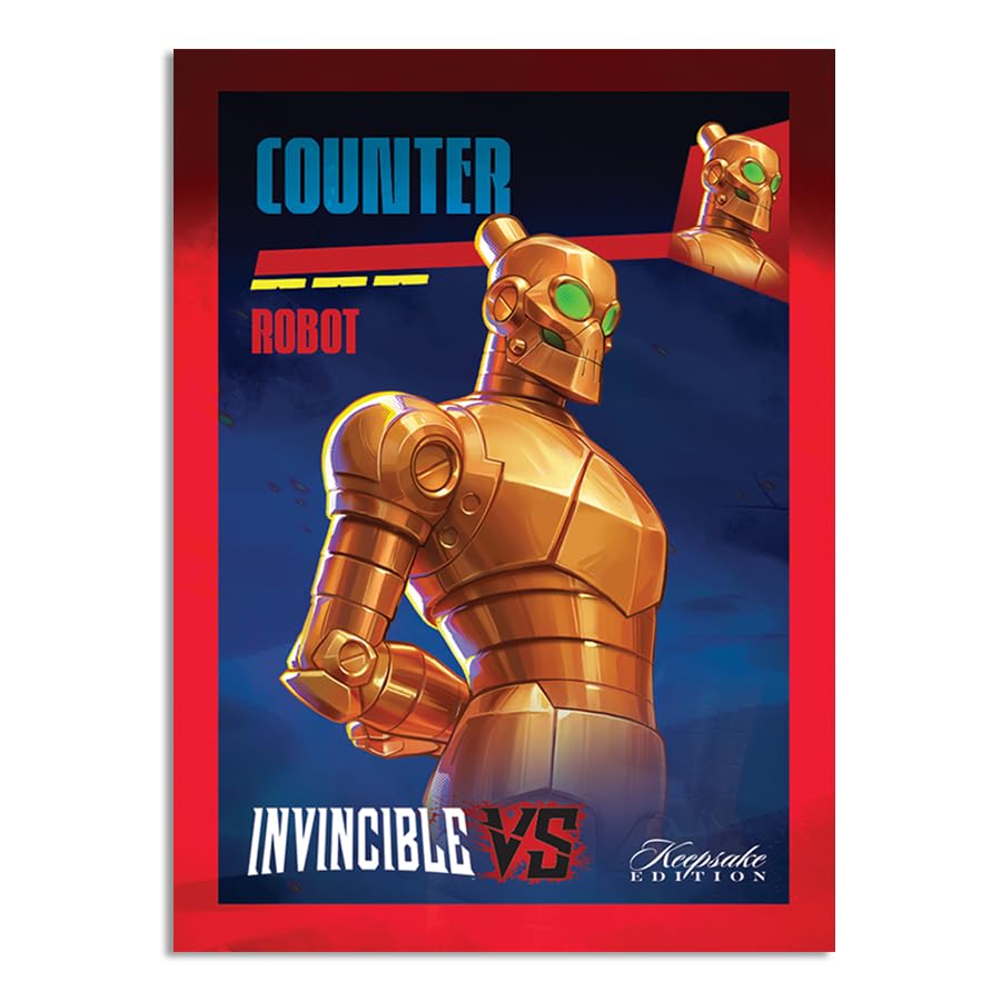 Invincible VS Keepsake Premiere Collectors Box Trading Cards | 8 Packs, 4 Per Pack, 1 Relic Per Box, 167-Card Checklist, Signagraph Autographs, Signapatch Chase
