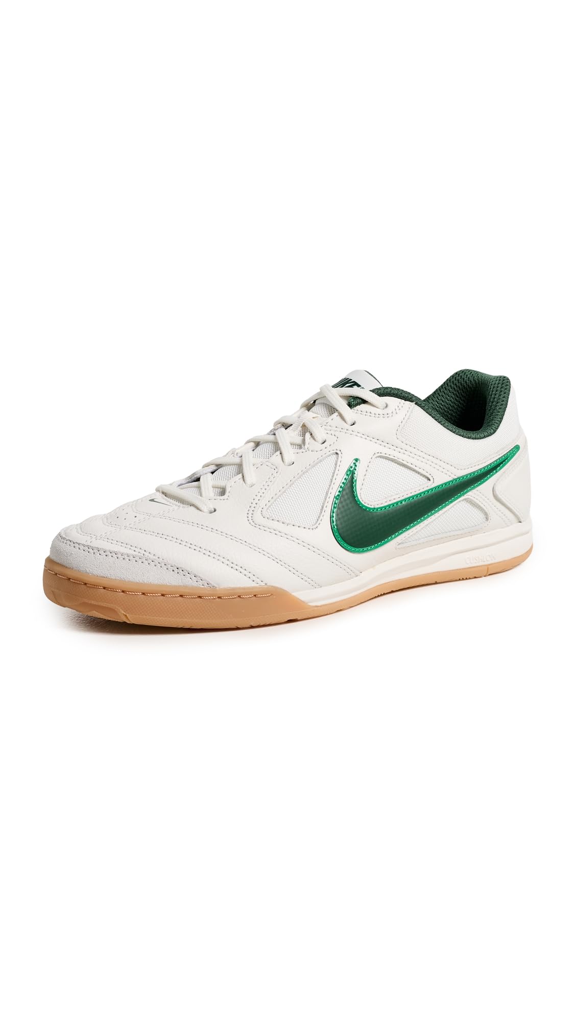 Nike Men's Gato Sneakers, Sail/Fir/Green/Gum Yellow, 13 Medium US