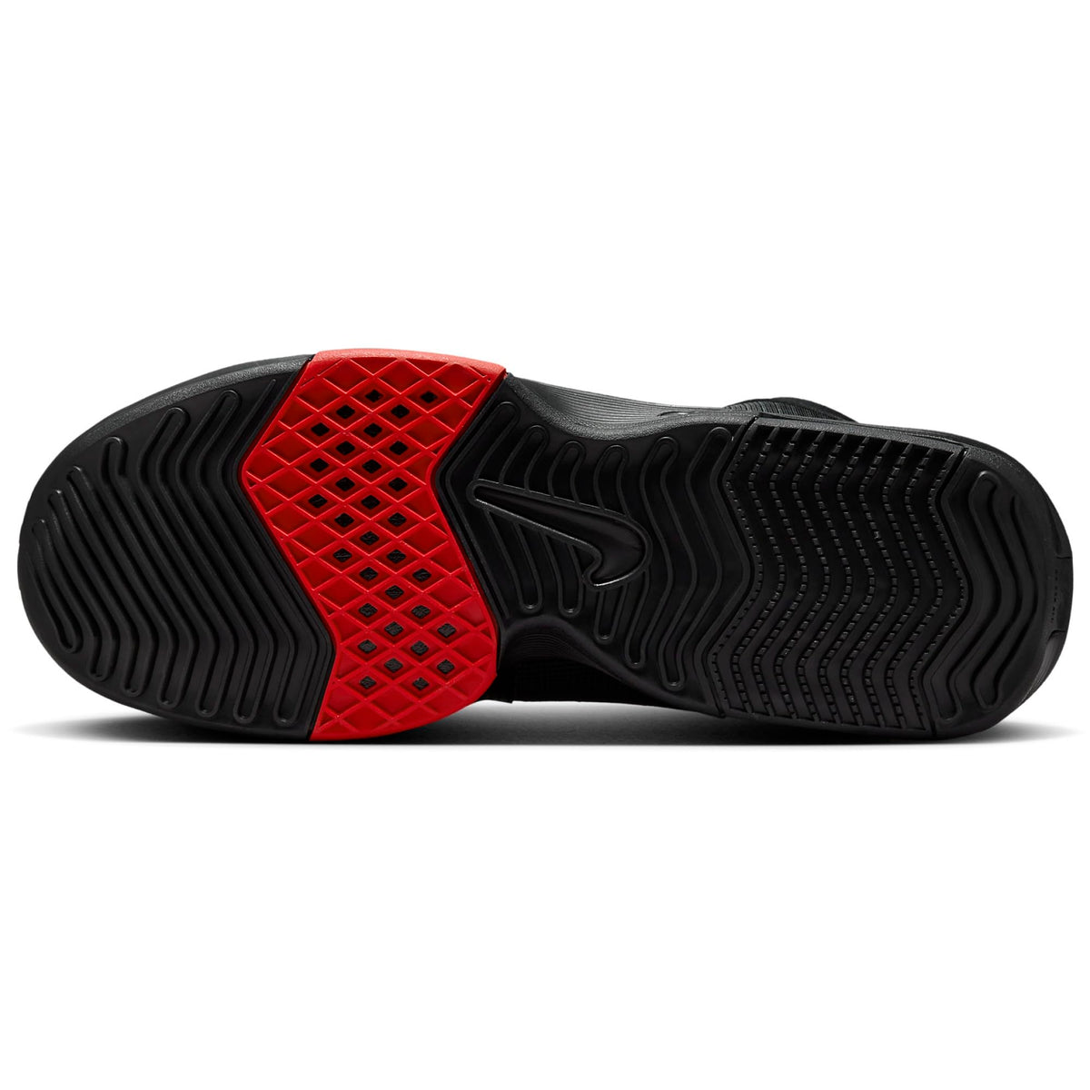 Nike Men's Lebron Witness VIII Basketball Shoes, Black Red 005, 10.5 US