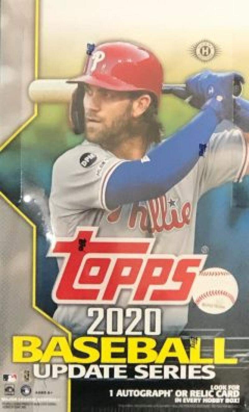 2020 Topps Update Baseball Hobby Box (24Packs/14 Cards 1 Silver Pack: 1 Auto or