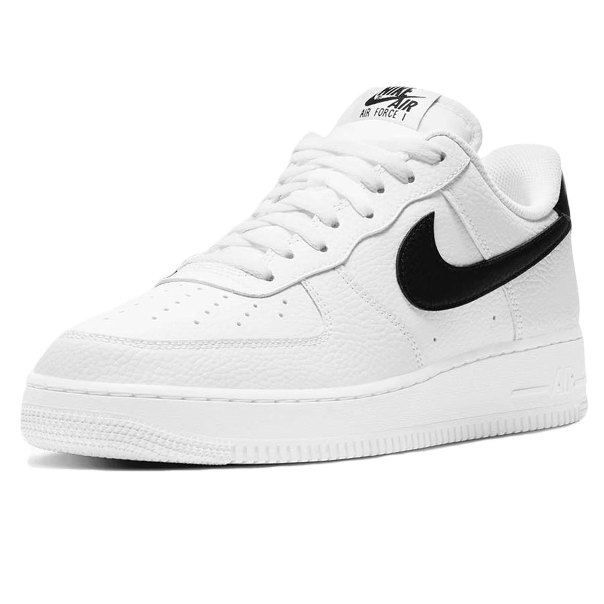 NIKE Womens Low-Top Sneakers Basketball Shoe, White Black, 8.5