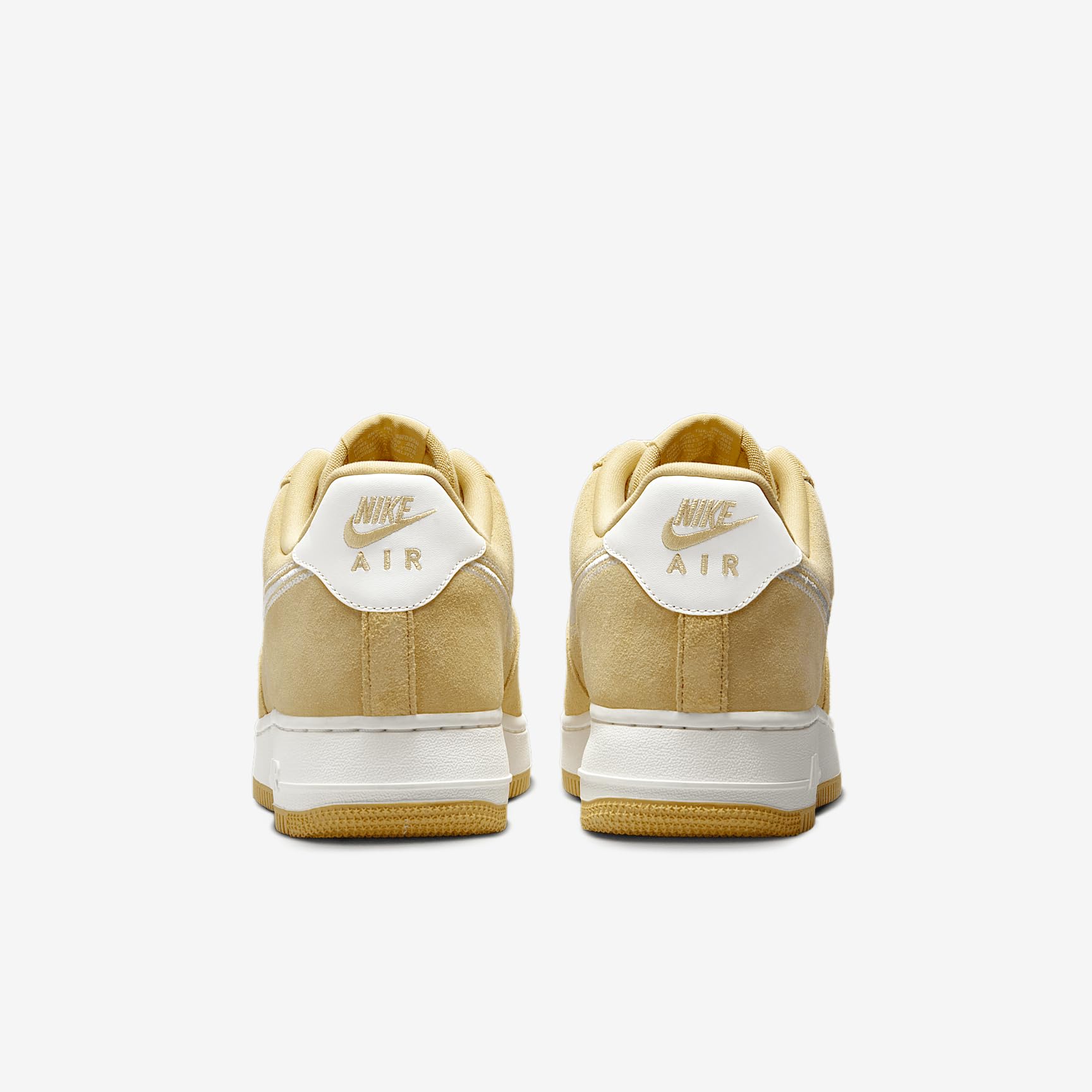 Nike Air Force 1 '07 LV8 Men's Shoes (HJ4465-700, Buff Gold/Sail) Size 13
