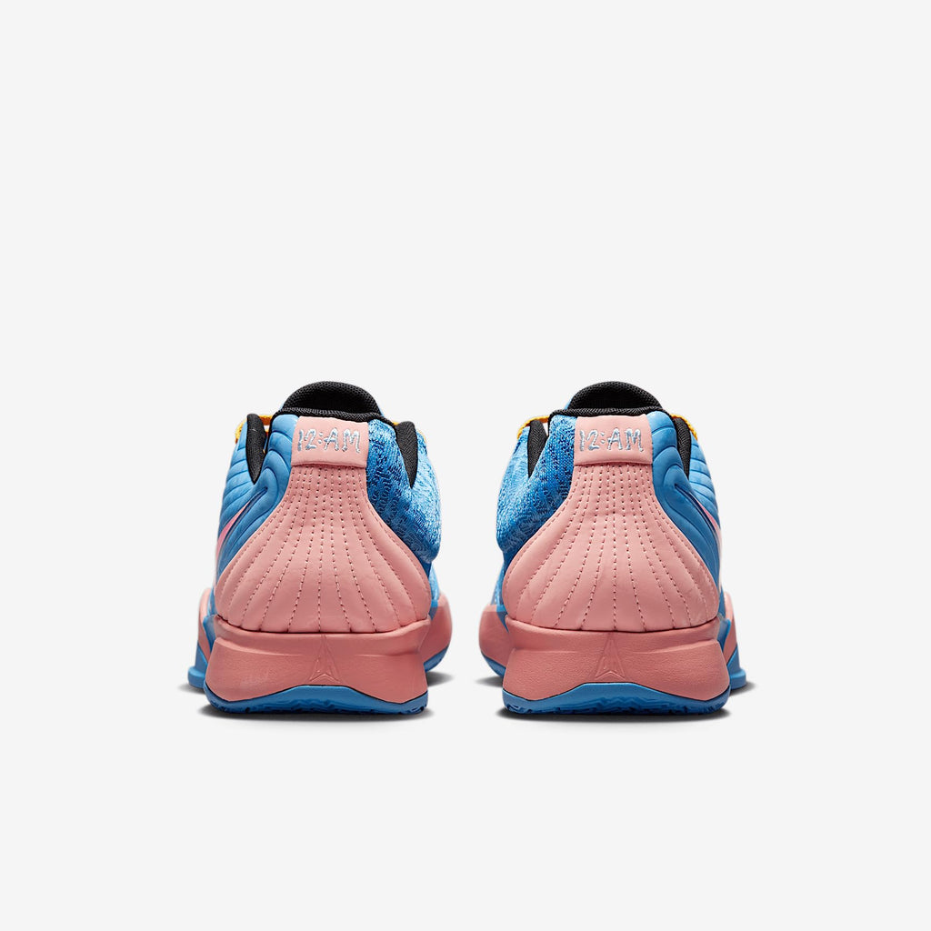 Ja 2 Basketball Shoes (FD7328-403, Blue Beyond/Celestial Gold/Apricot Agate/Hyper Pink) Size 12