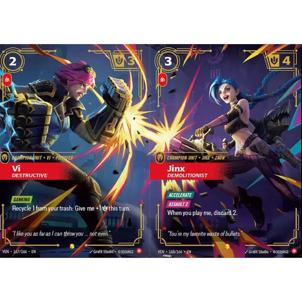 Riftbound: League of Legends TCG Vendetta - Booster Display - 24 Booster Packs (14 Cards Each), Deck-Building Trading Card Game, Randomly Assorted