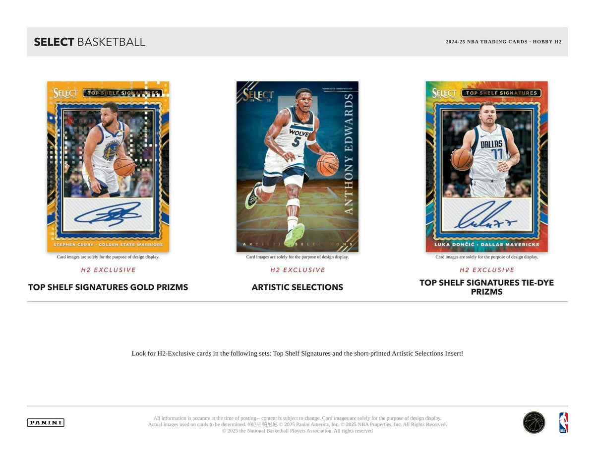 2024-25 Panini Select Basketball H2 Box