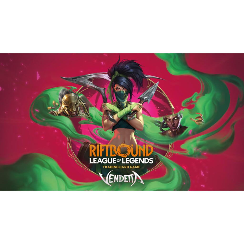Riftbound: League of Legends TCG Vendetta - Booster Display - 24 Booster Packs (14 Cards Each), Deck-Building Trading Card Game, Randomly Assorted