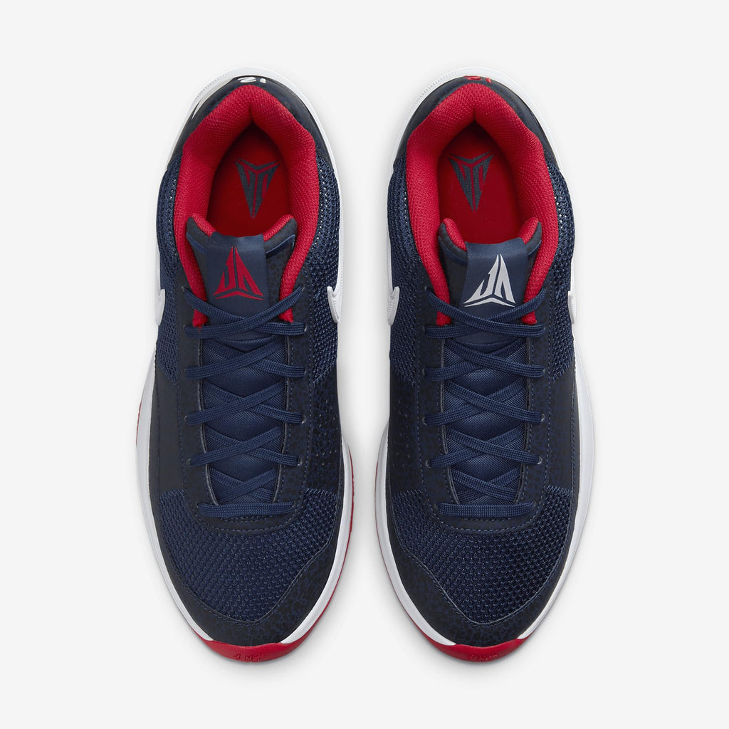 Nike Ja 1 Basketball Shoes (FQ4796-403, Midnight Navy/University Red/White) Size 12