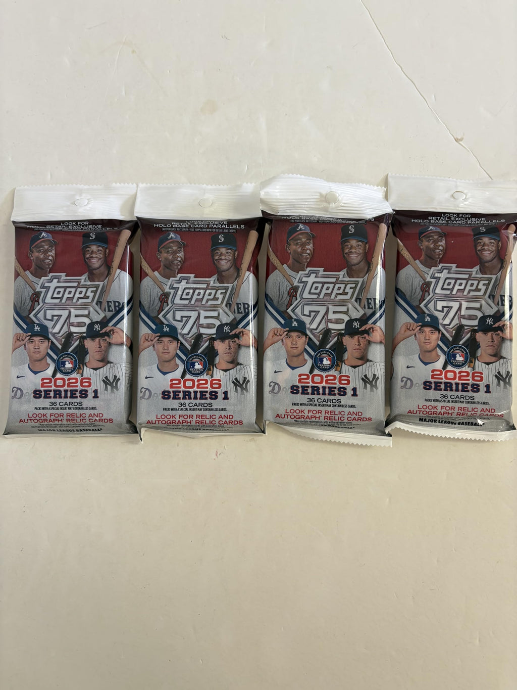2026 TOPPS Series 1 Baseball Fat Pack
