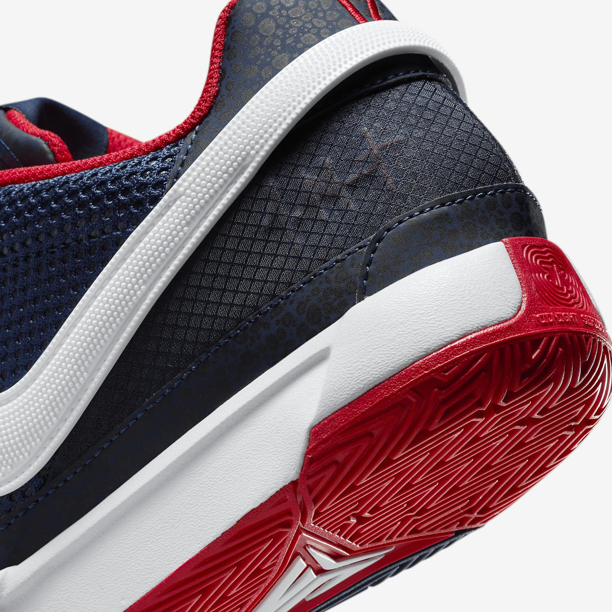 Nike Ja 1 Basketball Shoes (FQ4796-403, Midnight Navy/University Red/White) Size 12
