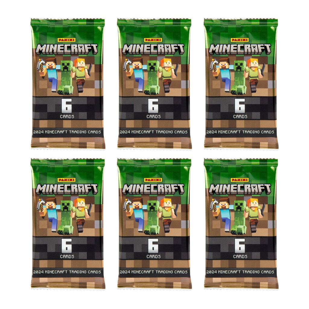 Panini Minecraft Blaster Box – Official Trading Cards, 36 Cards per Box, Foil Parallels, Rare Inserts, Retail Exclusive