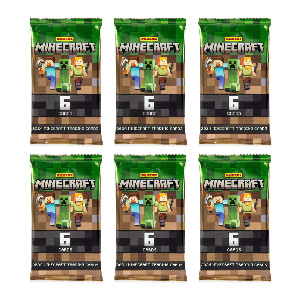 Panini Minecraft Blaster Box – Official Trading Cards, 36 Cards per Box, Foil Parallels, Rare Inserts, Retail Exclusive