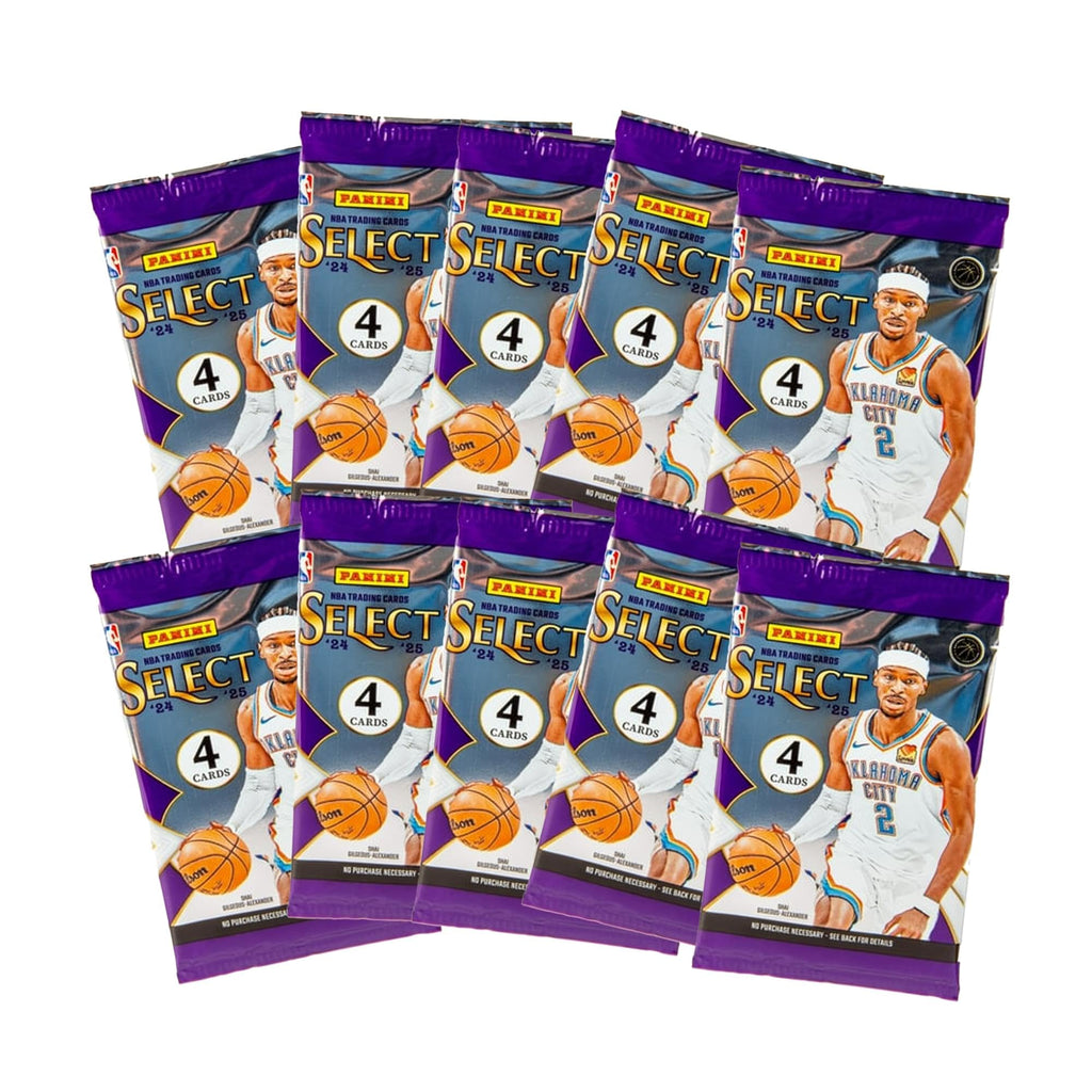 202425 Panini Select NBA Basketball Mega Box  Official Trading Cards  Retail