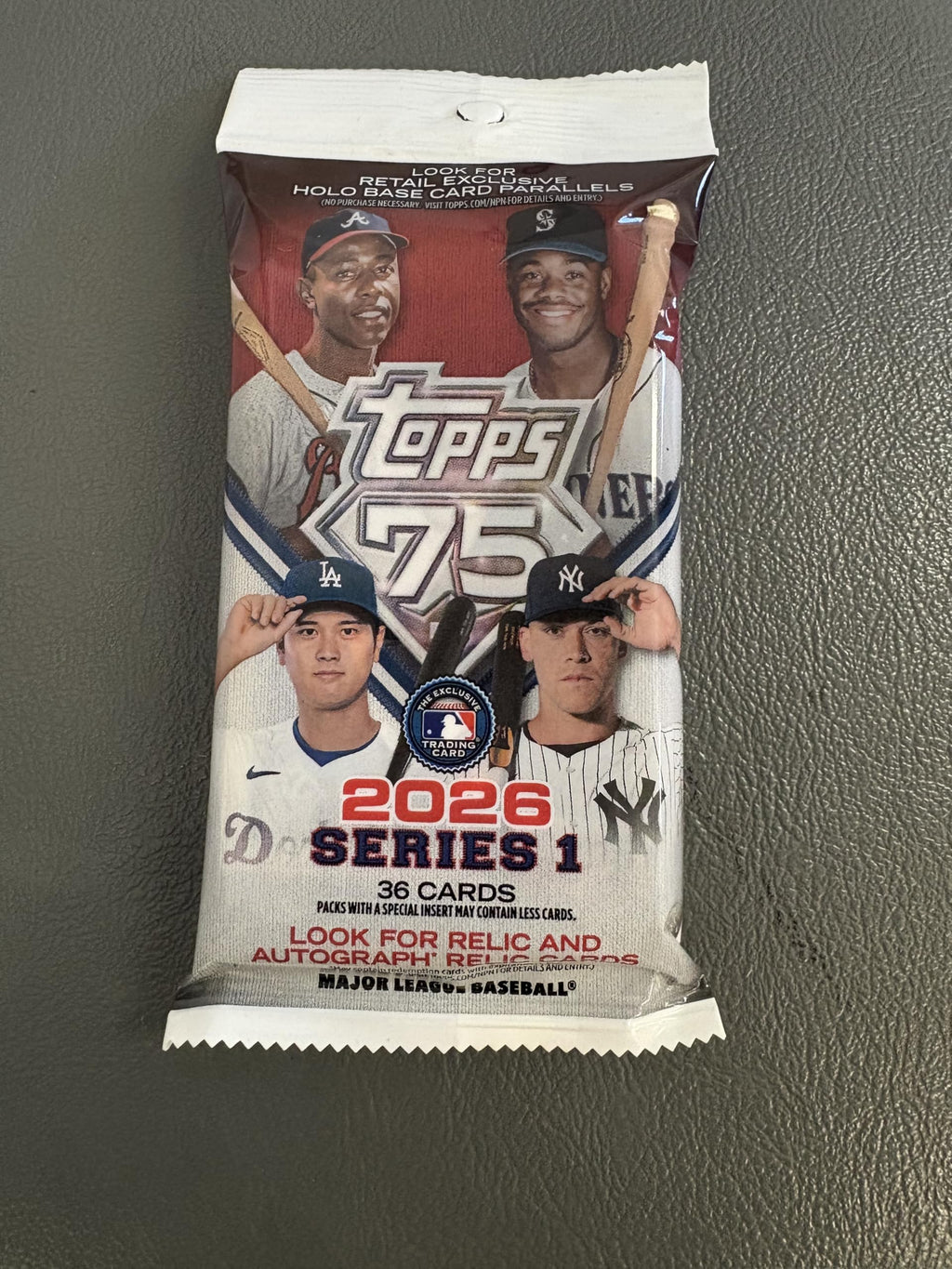 2026 TOPPS Series 1 Baseball Fat Pack